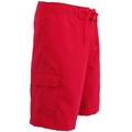 Men's Cargo Board Short - Red